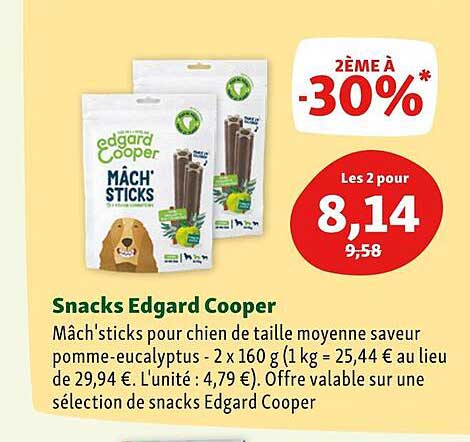 snacks edgard cooper