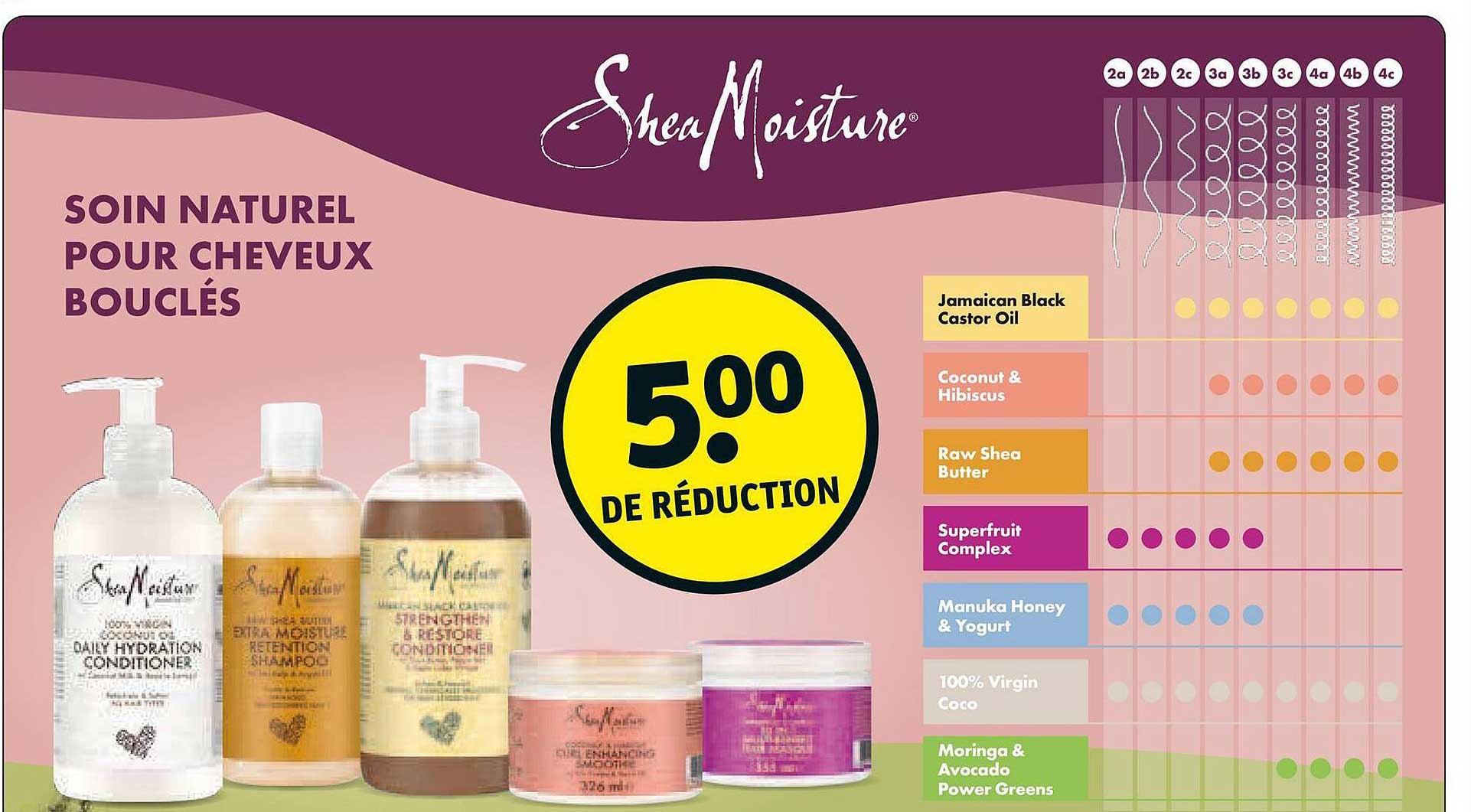 soin naturel pour cheveux bouclés shea moisture