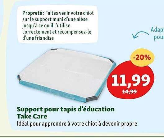 support pour tapis d'éducation take care