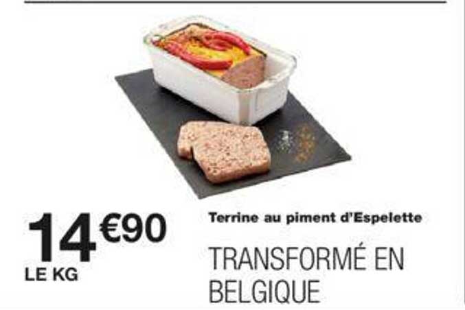 Terrine A Piment D'espelette