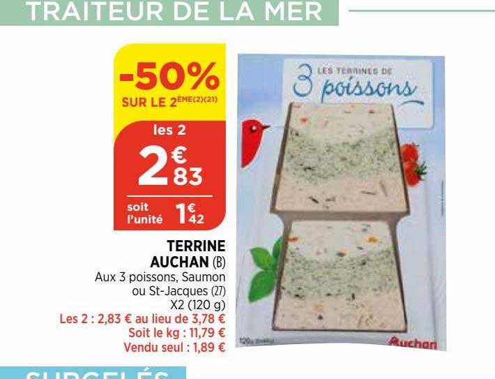 Terrine Auchan