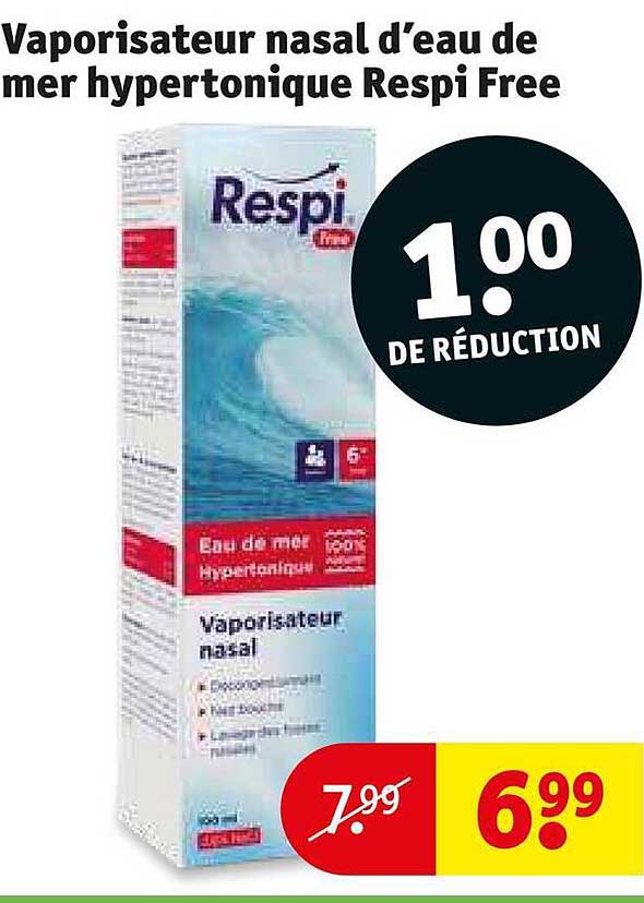 vaporisateur nasal d'eau de mer hypertonique respi free