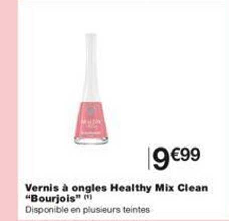 vernis à ongles healthy mix clean "bourjois"