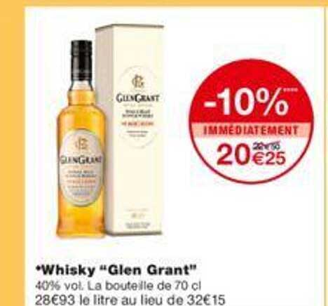 whisky "glen grant"