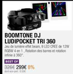 boomtone dj ludipocket tri 360
