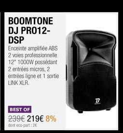 boomtone dj pro12-dsp