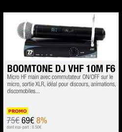 boomtone dj vhf 10m f6