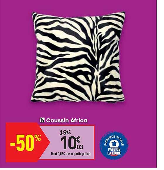 coussin africa