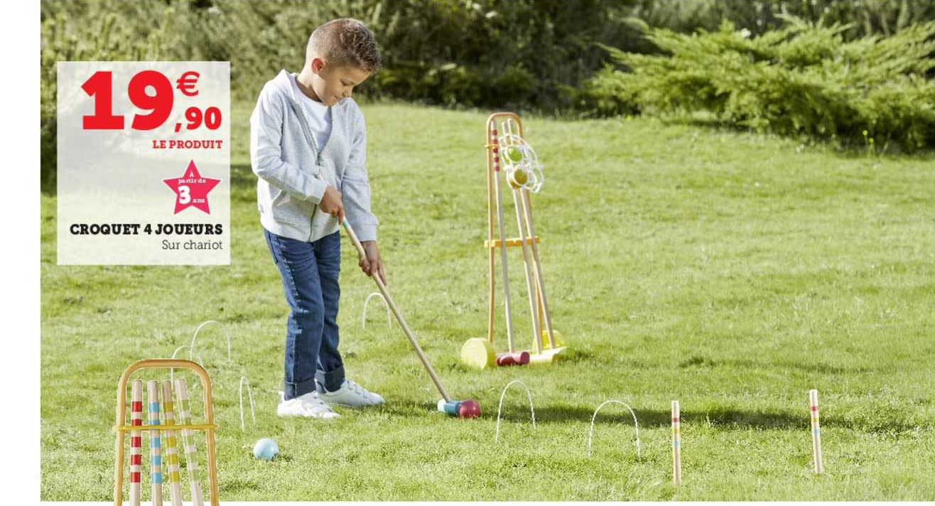 croquet 4 joueurs