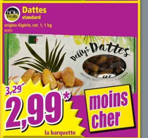 dattes standard holy fruits