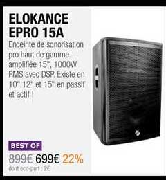 elokance epro 15a
