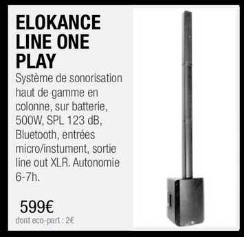 elokance line one play