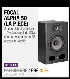 focal alpha 50 (la pièce)