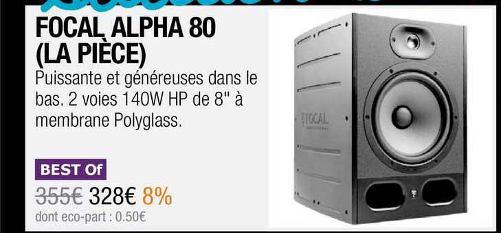 focal alpha 80 (la pièce)