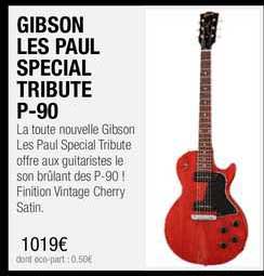 gibson les paul special tribute p-90