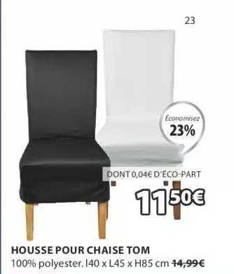housse pour chaise tom