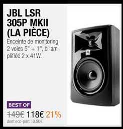 jbl lsr 305p mkii (la pièce)