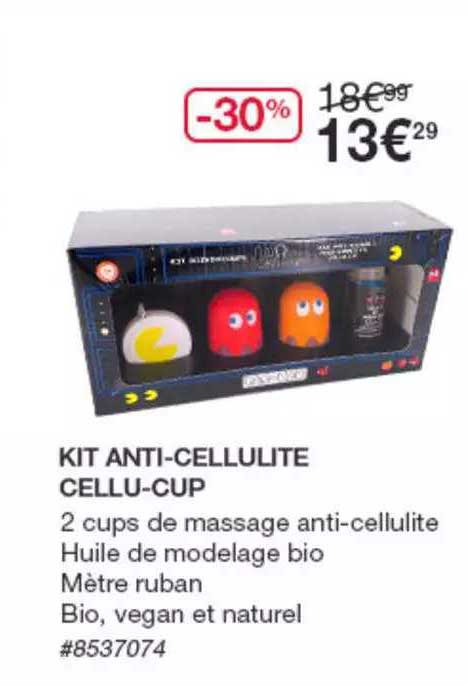kit anti-céllulite cellu-cup