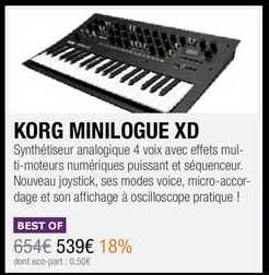 korg minilogue xd