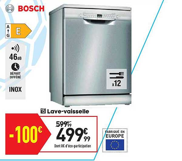 lave-vaisselle bosch
