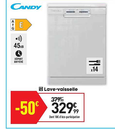 lave-vaisselle candy