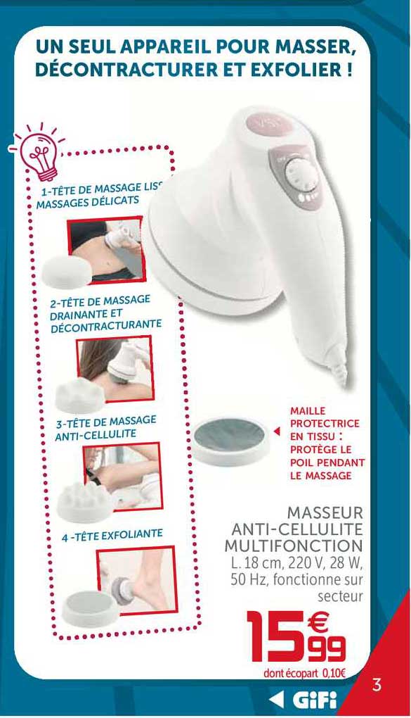 Masseur Anti-cellulite Multifonction