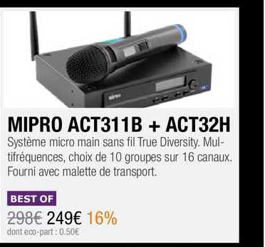 mipro act311b + act32h