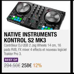 native instrubments kontrol s2 mk3