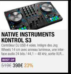 native instruments kontrol s3