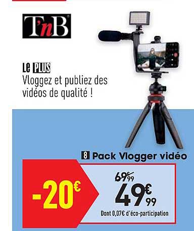 Pack Vlogger Vidéo