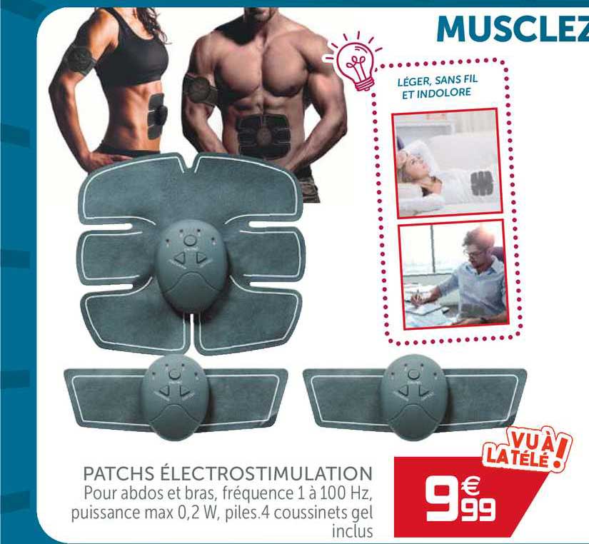 patchs électrostimulation
