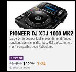 pioneer dj xdj 1000 mk2