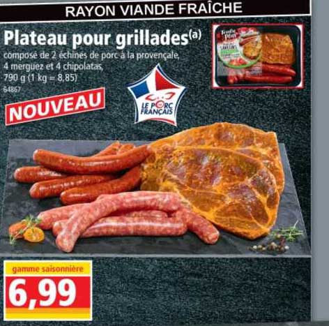 Plateau Pour Grillades