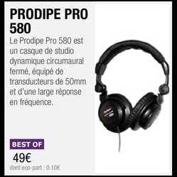 prodipe pro 580
