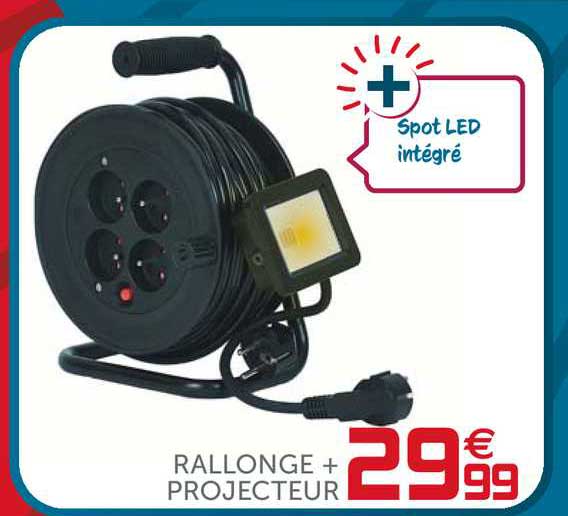 Rallonge + Projecteur