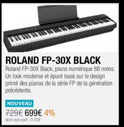 Roland Fp-30x Black