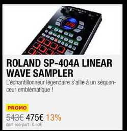 roland sp-404a linear wave sampler