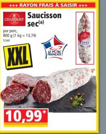 Saucisson Sec Chambost