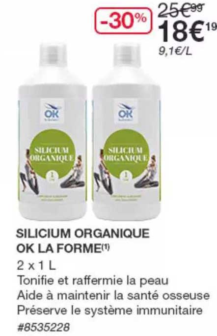 silicium organique ok la forme