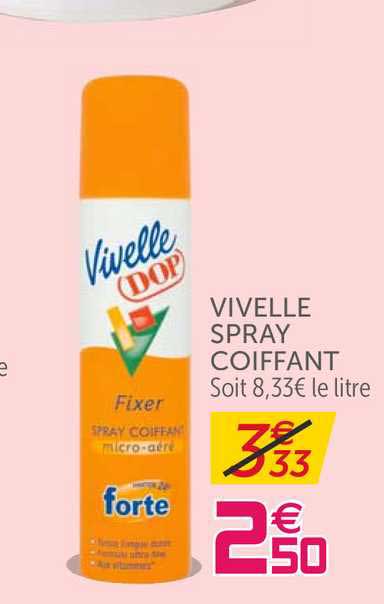 vivelle spray coiffant