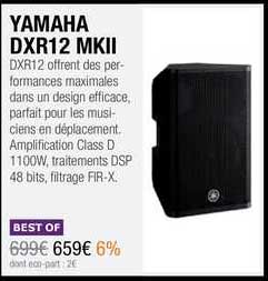 yamaha dxr12 mkii