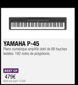 yamaha p-45