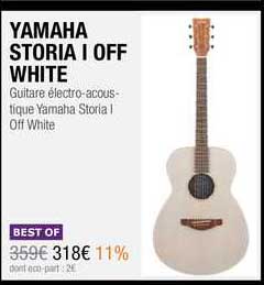 Yamaha Storia I Off White