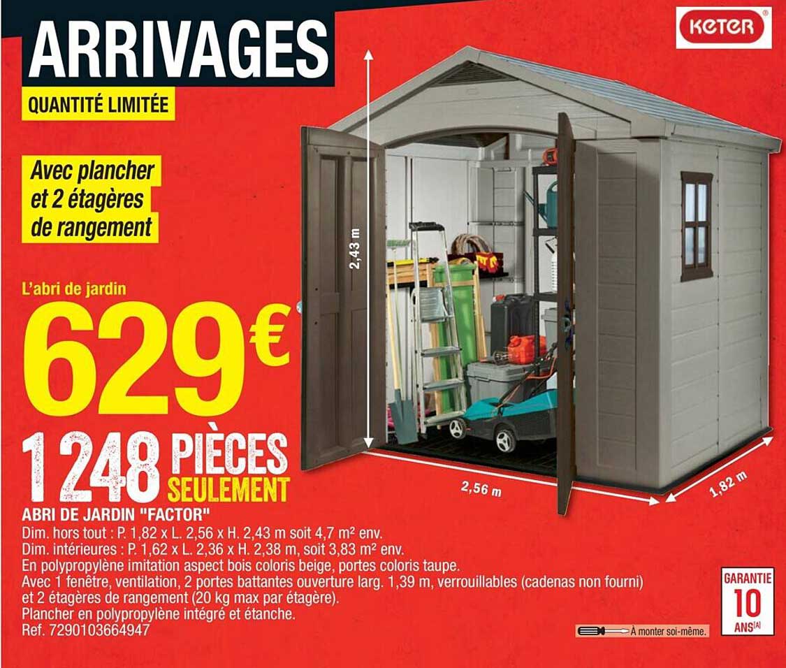 Abri De Jardin "factor"