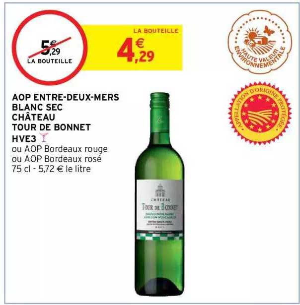 aop entre-deux-mers blanc sec château tour de bonnet hve3