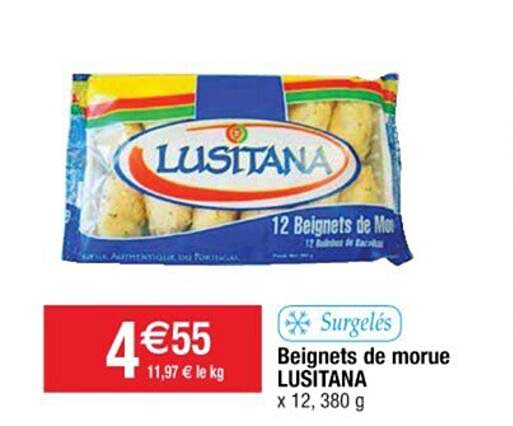 beignets de morue lusitana