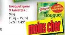 Bouquet Garni 9 Tablettes Knorr