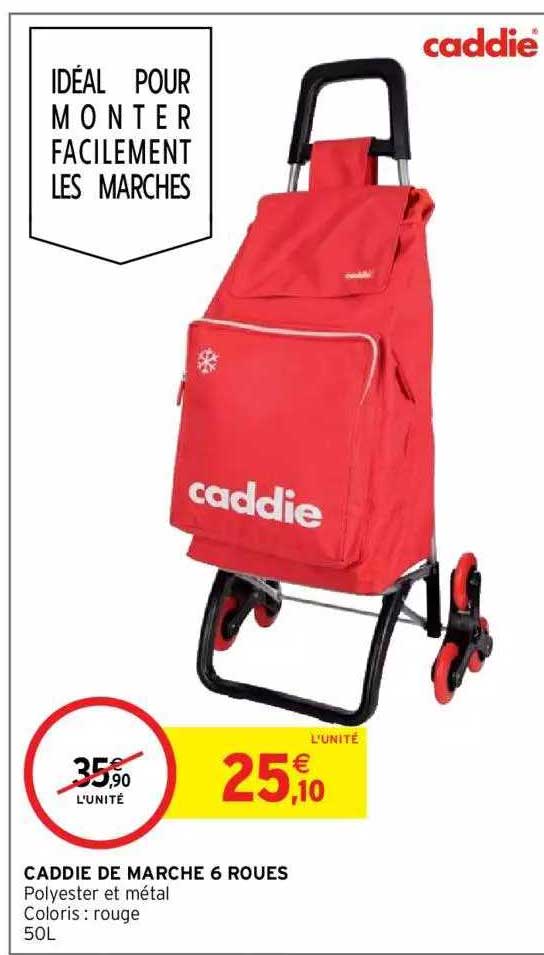 Caddie De Marche 6 Roues