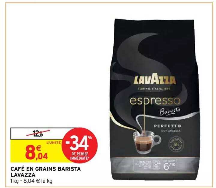 Café En Grains Barista Lavazza