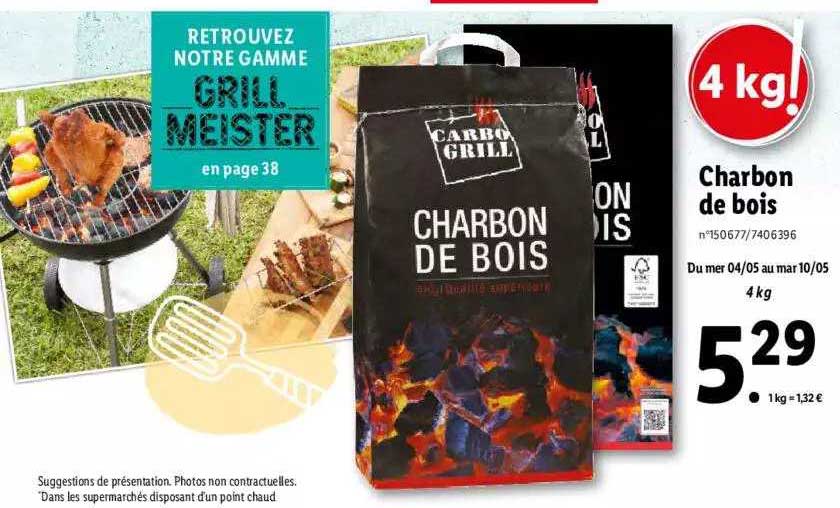 charbon de bois carbo grill